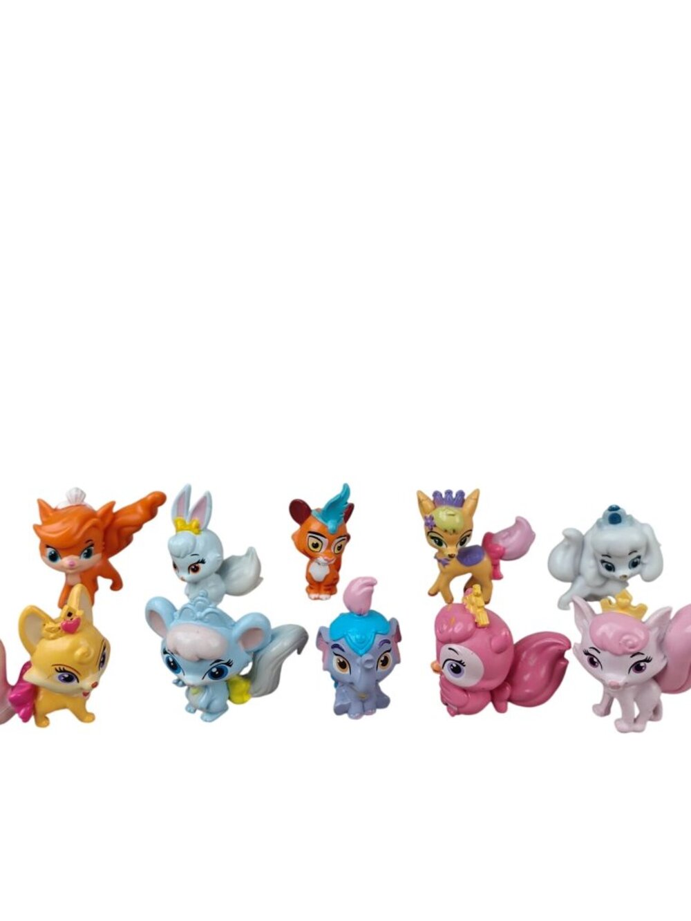 Disney Whisker Haven Tales Princess Palace Pets Mini Figures Lot Of 10
